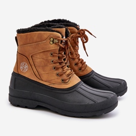 Botas de nieve para hombre Lee Cooper LCJ-24-44-2873M Camel marrón 1