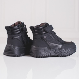 Botas negras con aislamiento para niños negro 3