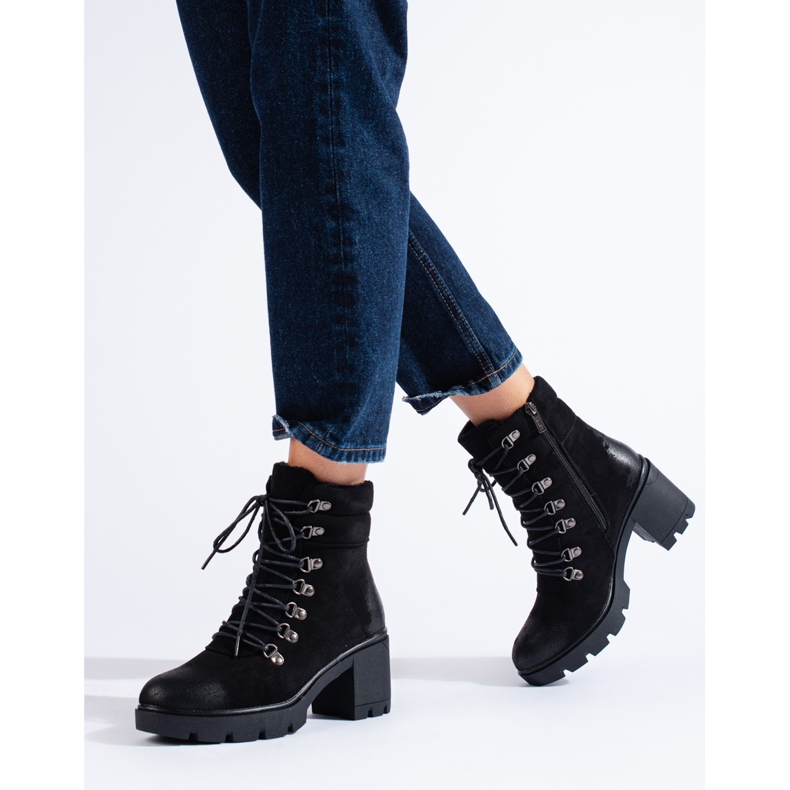 Bolsas aislantes de mujer confeccionadas en ante ecológico. negro 1