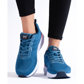 Deportivas mujer textil DK azul 2