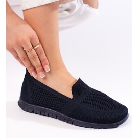 Zapatillas sin cordones, azul marino 3