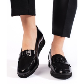 Goodin Señores negros de mujer elegante. 3
