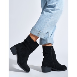 Botas cowboy negras de mujer negro 3