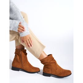 Botas cowboy marrones mujer marrón 3