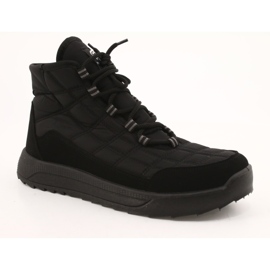 Botas aislantes de invierno con cordones para hombre Progress PROGJ-24-153 Negro 8