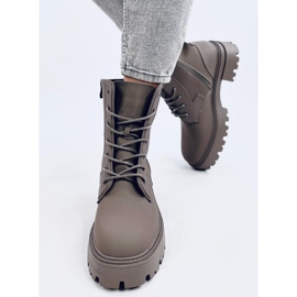 Botas con cordones Tamar Green verde 1 Botas con cordones Tamar Green verde 1