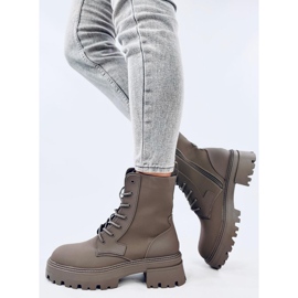 Botas con cordones Tamar Green verde 3