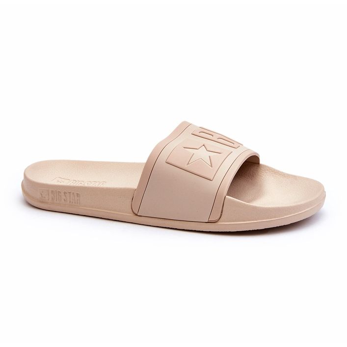 Chanclas de mujer Big Star NN274A645 Beige 1