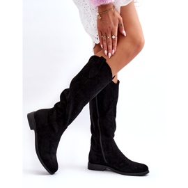 Botas Caladas Mujer Negro S.Barski HY66-132 3