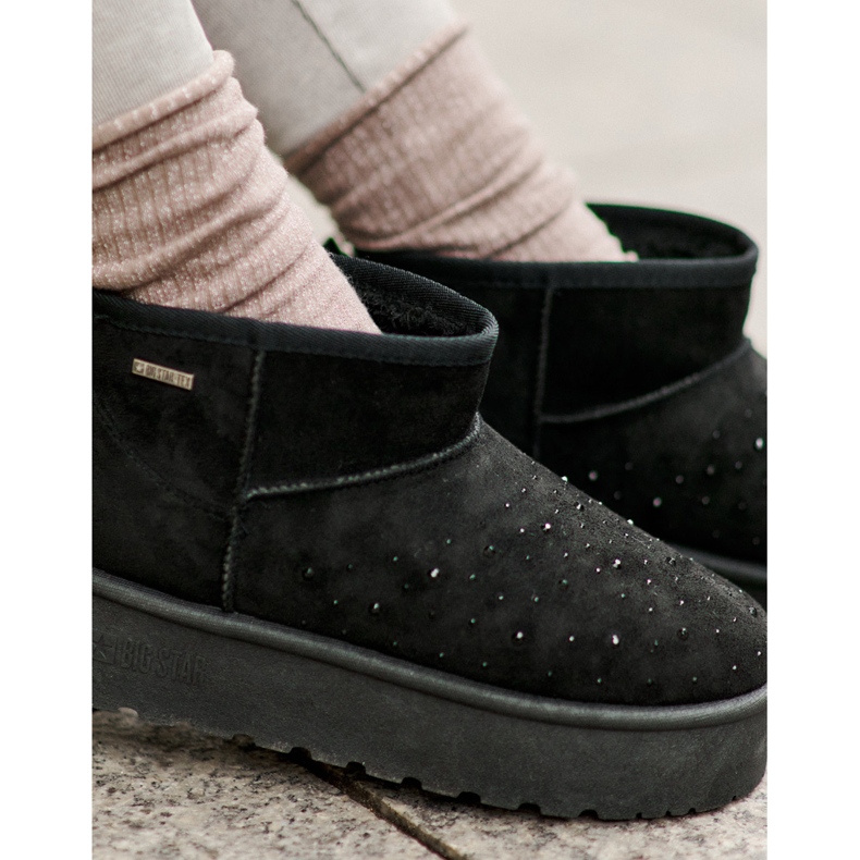 Botas de nieve con decoración en la plataforma Big Star OO274A105 Negro 2