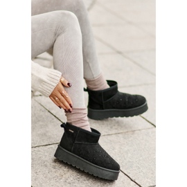 Botas de nieve con decoración en la plataforma Big Star OO274A105 Negro 9