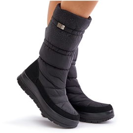 Botas de Nieve Mujer Con Decoración Progress PROGJ-24-147 Negro 8