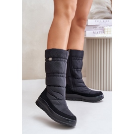 Botas de Nieve Mujer Con Decoración Progress PROGJ-24-147 Negro 6