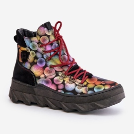 Botines Cálidos Mujer Piel Maciejka 06146-39 Multicolor 4
