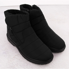 American Club Botas de nieve impermeables y aislantes para hombre, color negro, Unisoft 2 American Club Botas de nieve impermeables y aislantes para hombre, color negro, Unisoft 2