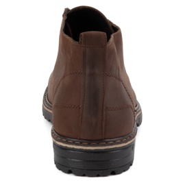 Polbut Botines hombre piel 2119 marrón oscuro 7