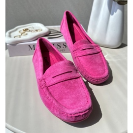 Confly Mocasines Mujer Ante Ecológico, Rosa 4