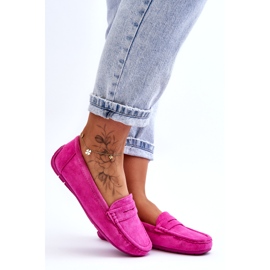 Confly Mocasines Mujer Ante Ecológico, Rosa rosado 3 Confly Mocasines Mujer Ante Ecológico, Rosa rosado 3