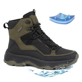 Botas de invierno trekking hombre tobillo alto Filippo MTR6654/24 caqui verde 3