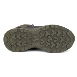 Botas de invierno trekking hombre tobillo alto Filippo MTR6654/24 caqui verde 9