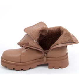 Botas militares Pomona Camel marrón 4