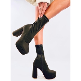 Botas plataforma Baldacci Verde 4