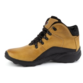 KOMODO Botas de invierno hombre piel 903K amarillo camel marrón 3