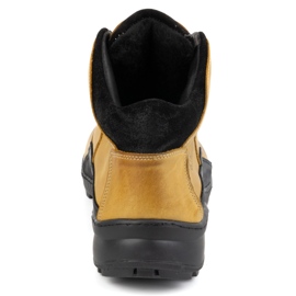 KOMODO Botas de invierno hombre piel 903K amarillo camel marrón 7