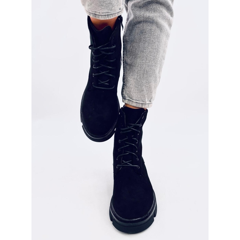 Trabajadores con cordones Turner Black negro 1