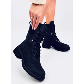 Botas Jewel de nailon negro 4