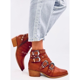 Botas con tachuelas Yucatan Brown marrón 5