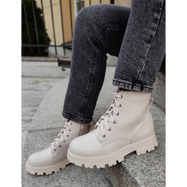 Botas de trabajadora sin aislamiento para mujer, beige WS087BE 2 Botas de trabajadora sin aislamiento para mujer, beige WS087BE 2