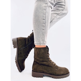 Trabajadores con cordones de Bente Green verde 3