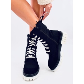 Botines de lona con protector Vaugh Black negro 2