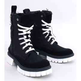 Botines de lona con protector Vaugh Black negro 1 Botines de lona con protector Vaugh Black negro 1