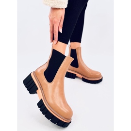 Botines Chelsea Mujer Bella LT.KHAKI marrón 5