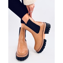 Botines Chelsea Mujer Bella LT.KHAKI marrón 1