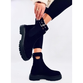 Botas Chelsea de mujer Carls Negro 5