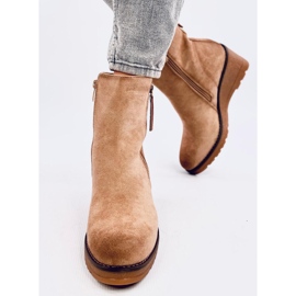 Meyer Botas cuña beige 2