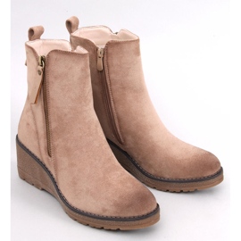 Meyer Botas cuña beige 1