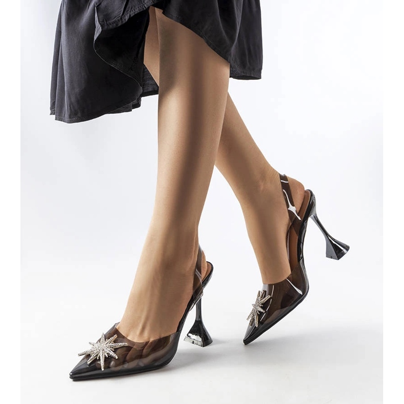 Salón Huette negro transparente 1 Salón Huette negro transparente 1