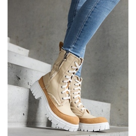 Botas Crispiero aislantes beige 6