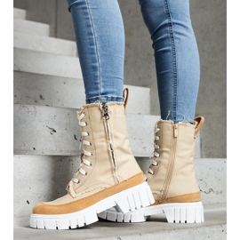 Botas Crispiero aislantes beige 8