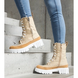 Botas Crispiero aislantes beige 1
