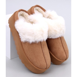 Zapatillas de nieve con plataforma Allod Camel marrón 1