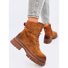 Botines trampero con protector Desfor Camel marrón 4