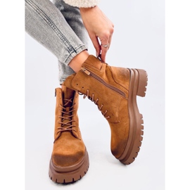 Botines trampero con protector Desfor Camel marrón 3