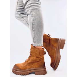 Botines trampero con protector Desfor Camel marrón 5