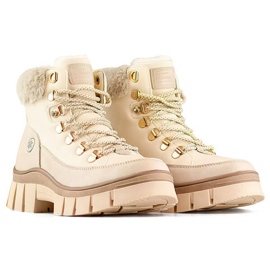 Botas aislantes mujer beige CC-44CREM 4