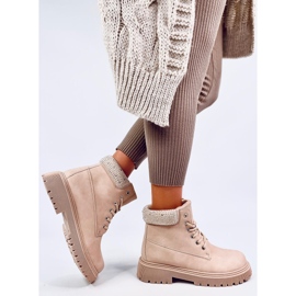 Botas aislantes de mujer Leode Beige 3